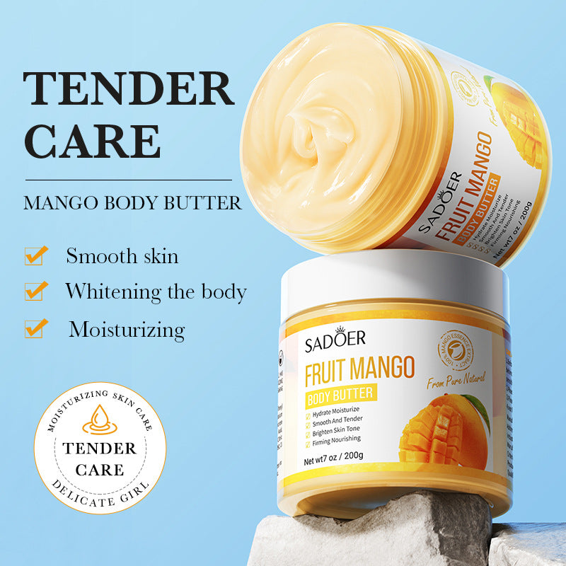 Full English Plant Body Lotion SADOER Avocado Moisturizing Rose Butter Body Lotion  Wholesale