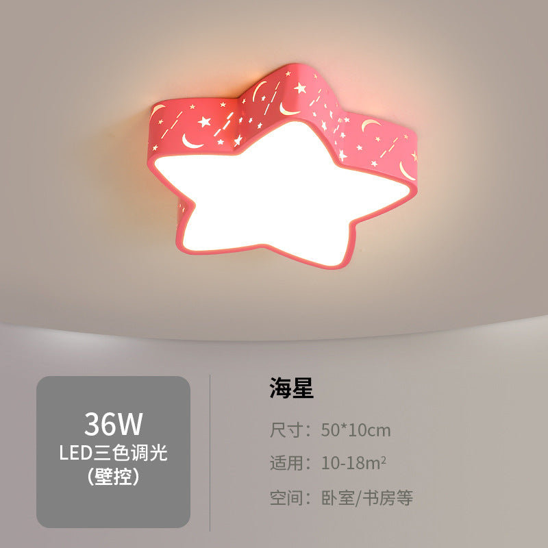 Creative Children's Lamp Bedroom lamp cartoon ceiling light modern minimalist LED Eye Protection Room Lamp Zhongshan Lighting Wholesale