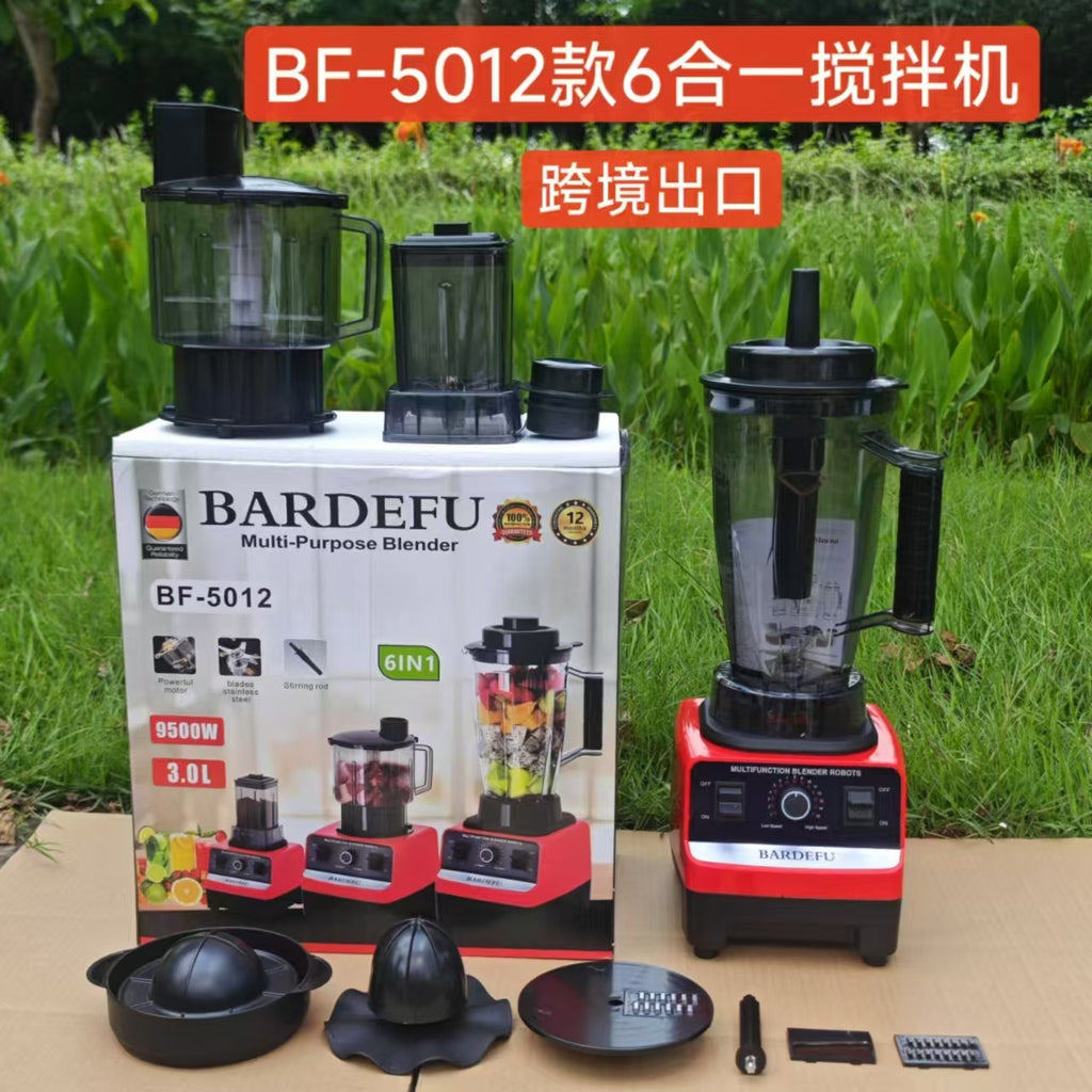 4L8in1blender Stainless Steel High-Power Pure Copper Blender Meat Grinder Ice Crusher Juicer Blender