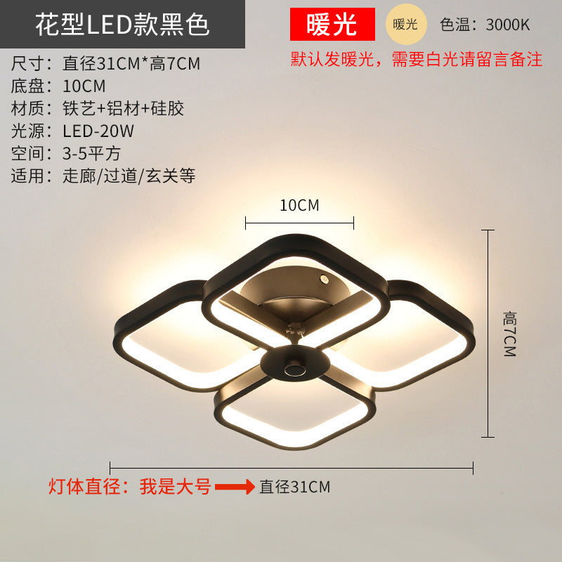 exclusive aisle lights balcony lights LED Modern Minimalist Nordic Creative Personality Cloakroom Living Room Entrance Light