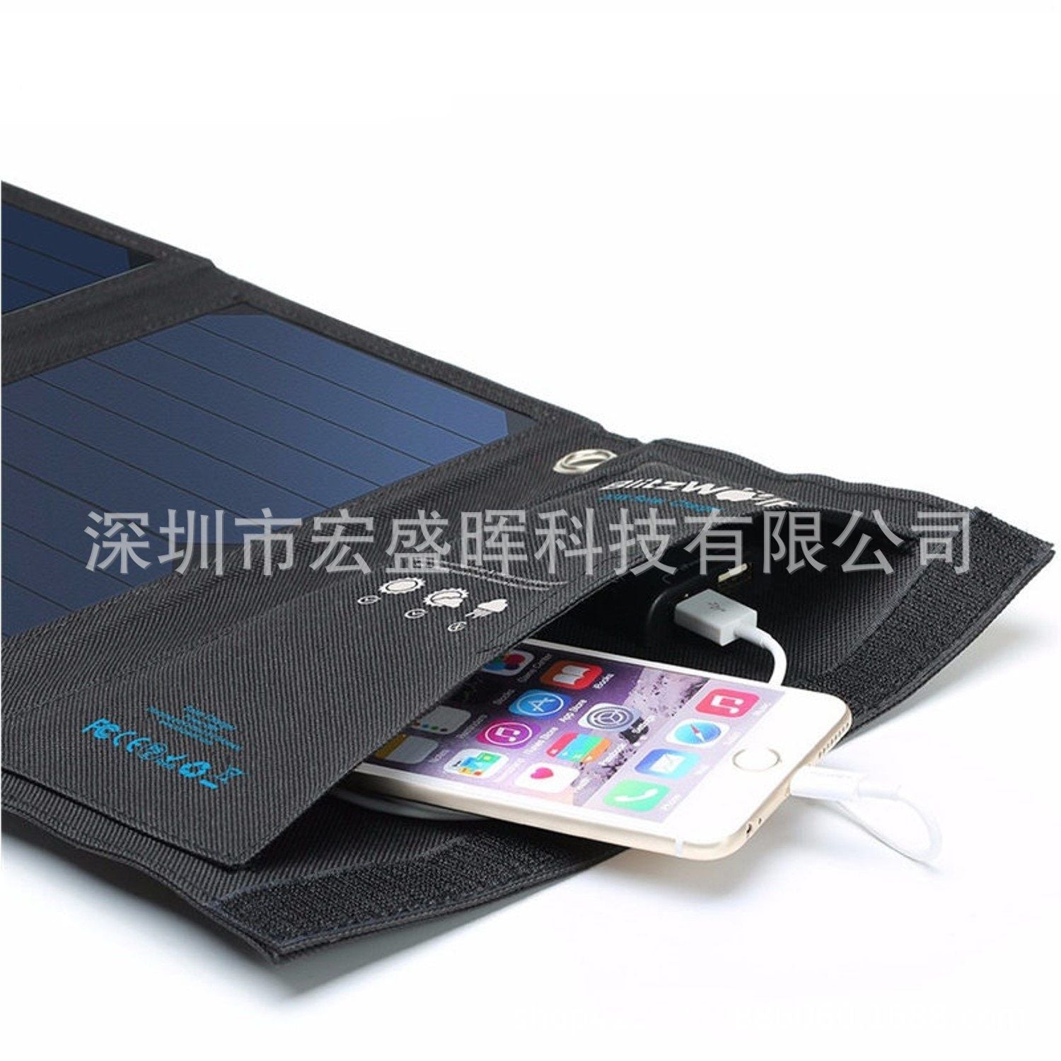 21W5V Efficient Solar Folding Bag Outdoor Charging Board Emergency Solar Charging Board Mobile Phone Charger