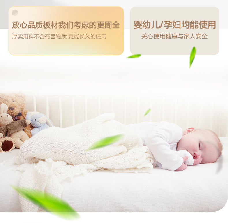 Modern Minimalist Sliding Door Wardrobe Corner Desk Integrated Combination Elevated Cabinet Top Master Bedroom Home Bedroom Wardrobe