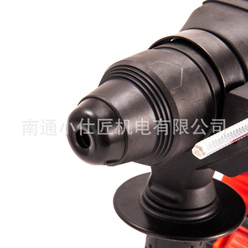 Manufacturer Supply Brushless Rechargeable Lithium Electric Hammer Cross-Border Foreign Trade Multi-Functional High-Power Concrete Stone Electric Hammer