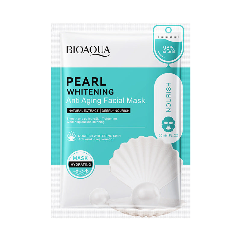 Full English Mask30gBIOAOUA Honey Hydrating Pearl Moisturizing Rose Snail Moisturizing  Foreign Trade Wholesale
