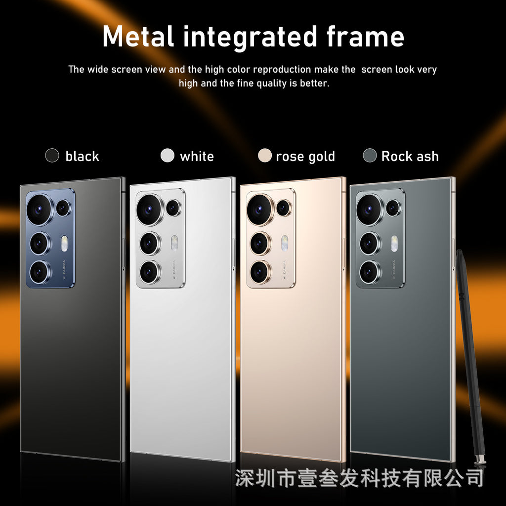 New S25 Ultra Smartphone12+512 7.3Inch Large Screen C25Ultra Mobile Phone