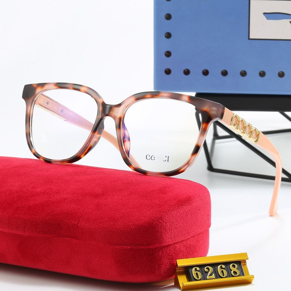 Ancient Home GG1192O Small Frame Myopia Women's Glasses Frame Old Money Style Lenses High-Quality Plain Eyeglass Frames