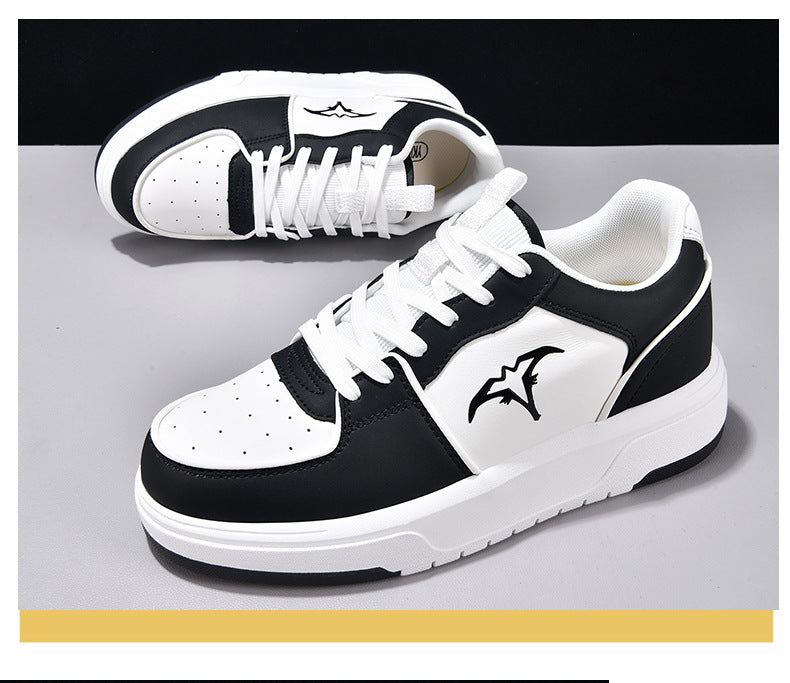 Men's Shoes New Spring Summer Breathable Simple Fashion Sports Sneakers Youth Versatile Lightweight White Trendy Shoes