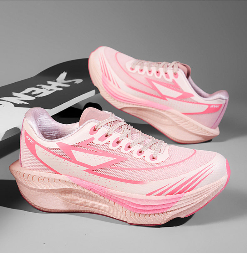 Feiran Summer Thin High Elastic Shock Absorption Running Shoes Couple Wear-Resistant Non-Slip Racing Breathable Mesh Youth Sports Shoes