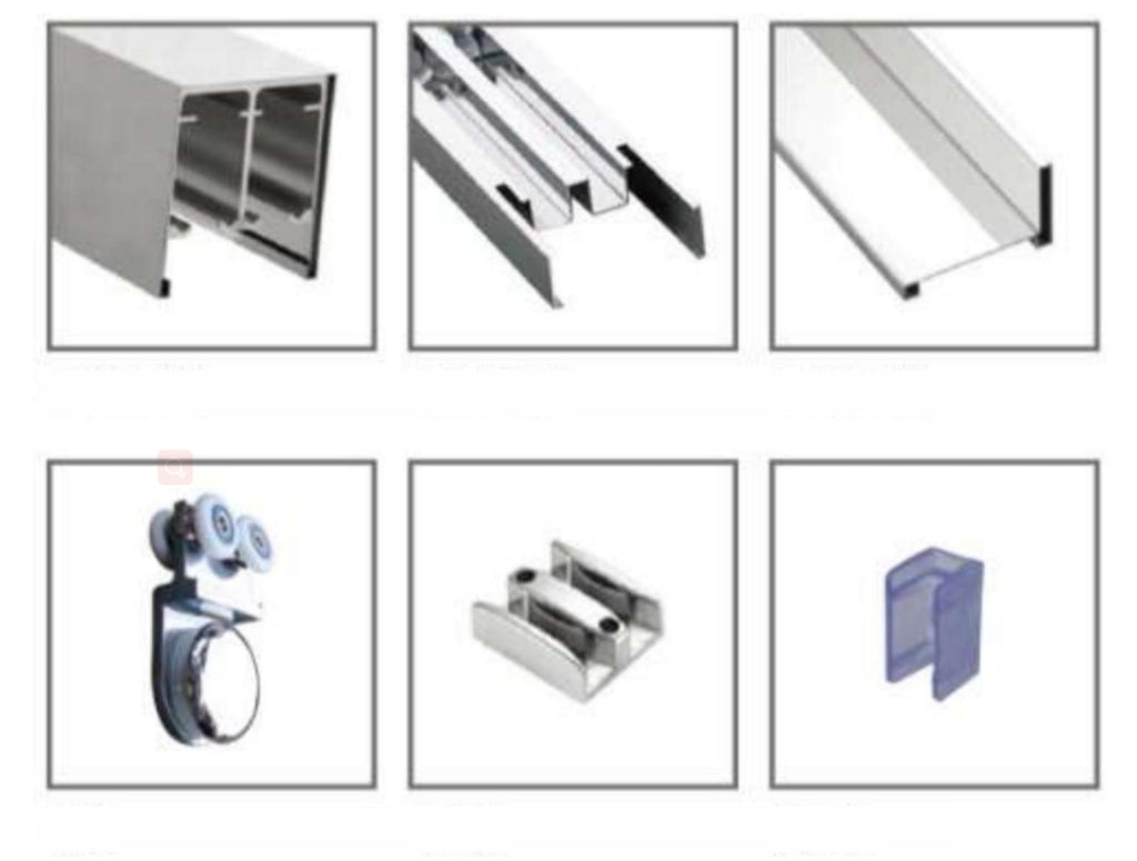 Luxury Style Folding Accordion Tub and Shower Doors From Foshan Factory