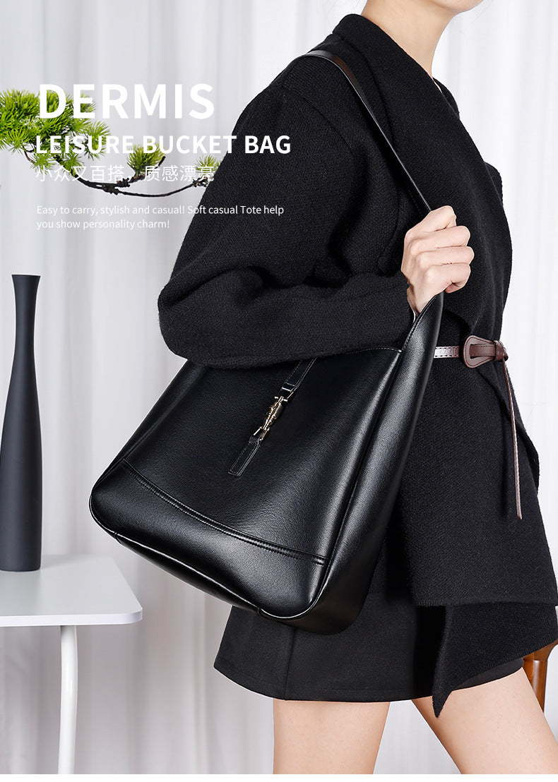 Celebrity Style Tote Bag Large Capacity Fashion Women's Bag Versatile Shoulder Underarm Bag Women's Commuter Laptop Bag Hobo Bag