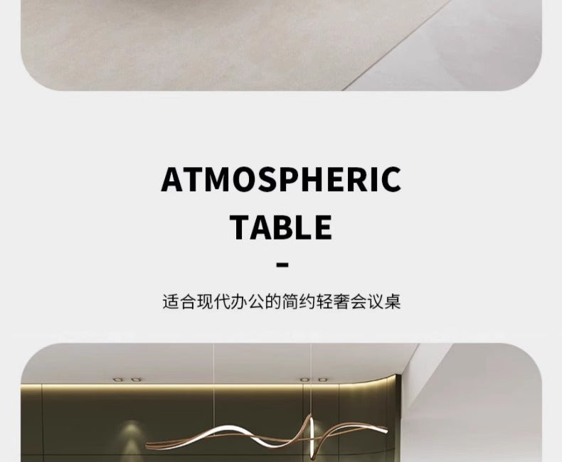 Conference Table Training Office Furniture Long Table Rectangular Table Office Large Simple Modern Meeting Table and Chair Set