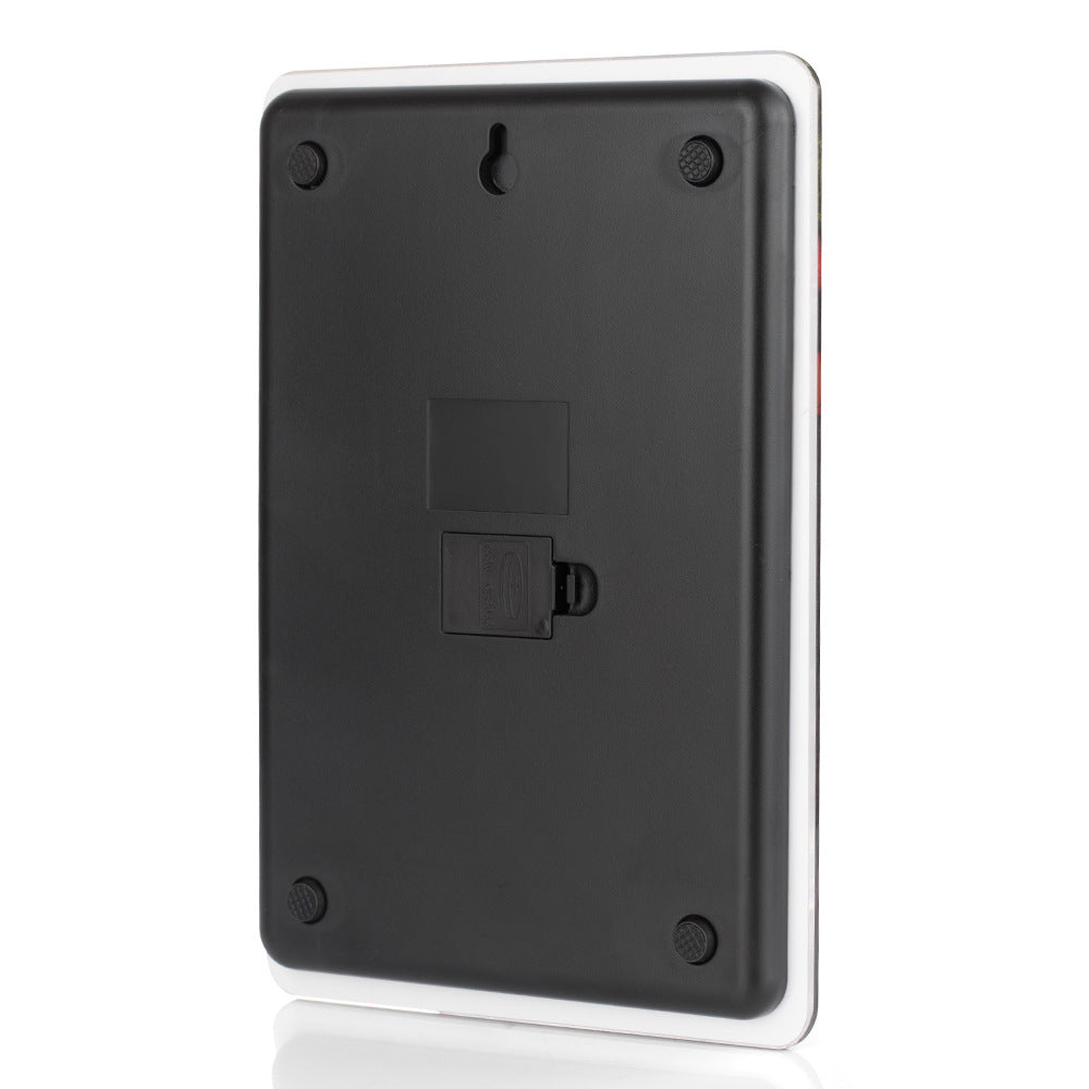 RA  Stainless Steel Peeling Function Waterproof Kitchen Scale Electronic Scale Limit5kg LCD Display Multi-unit Conversion