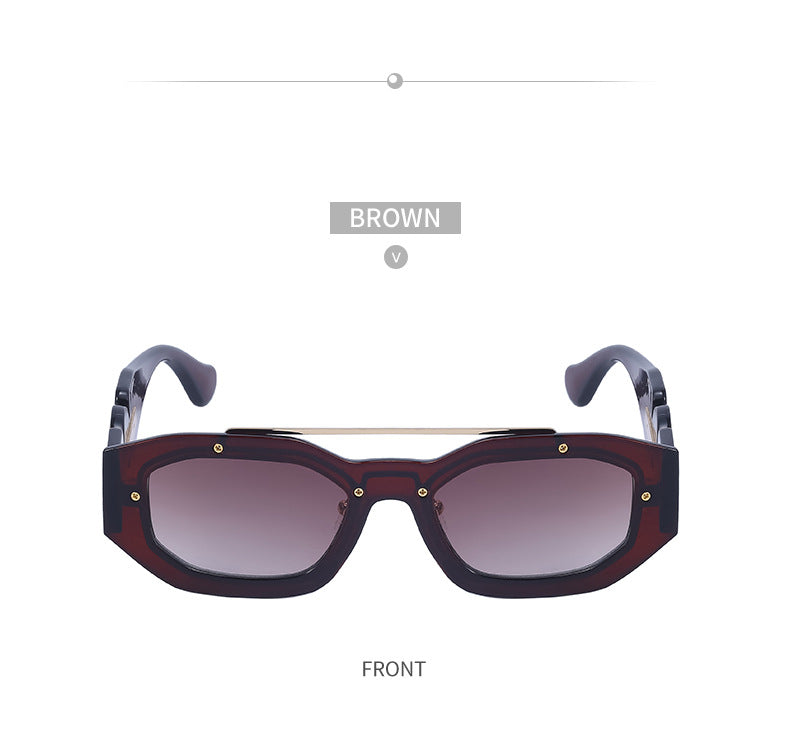 European and American Small Frame Sunglasses for Women UV Protection European and American Internet Celebrity Sunglasses for Women INS Wholesale