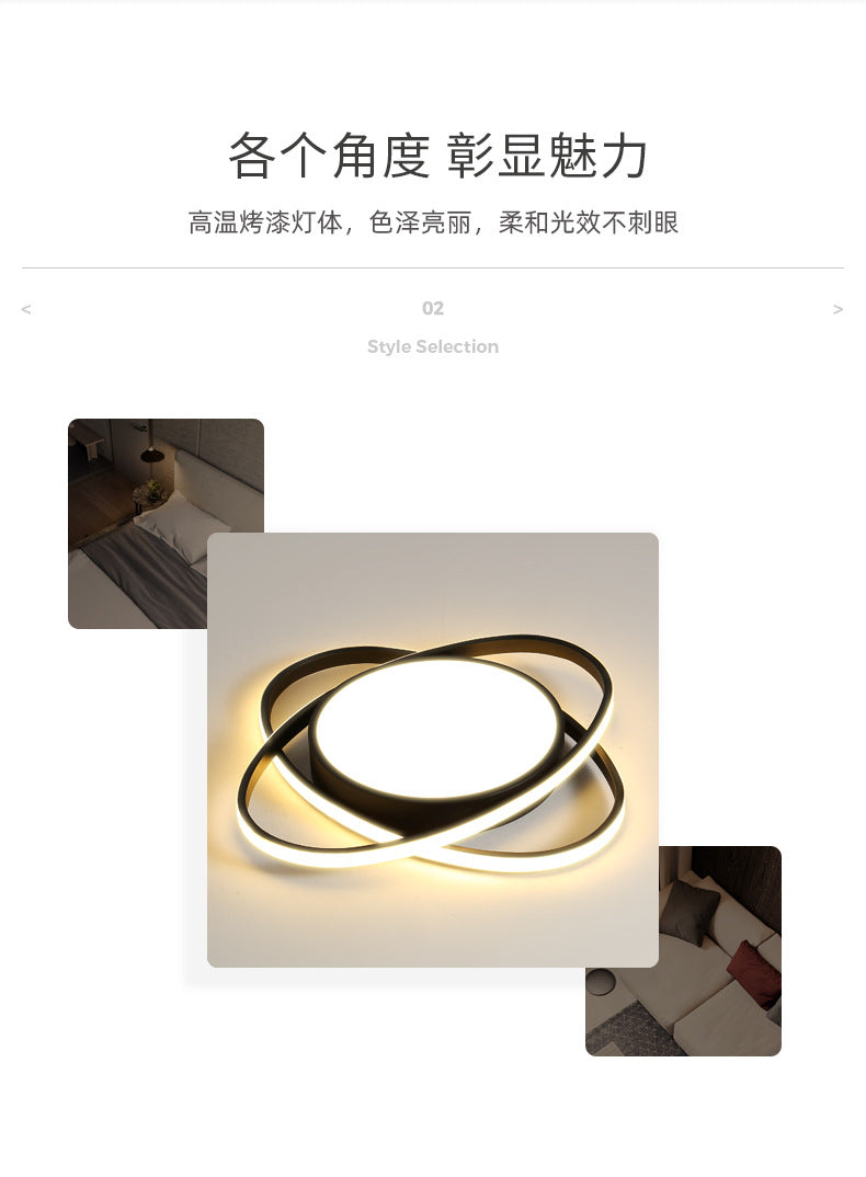 2025New stylish living room lamp Nordic light luxury smart lamp energy-saving LED Ceiling Lamp Bedroom Lamp Home Improvement Lighting