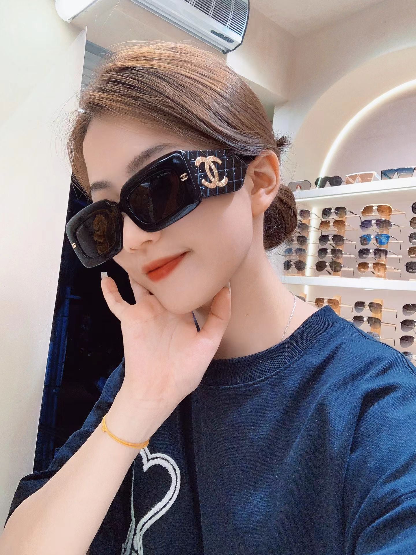 Sunglasses for Women Summer UV Protection Sunglasses for Men Small Face Style Glasses Retro Jelly Color6039Sun Protection Hot Item