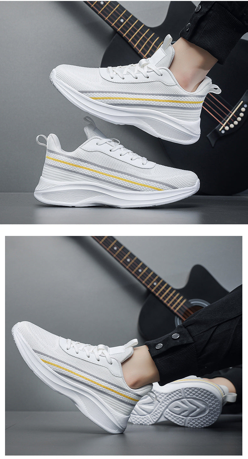 2025Spring and Autumn New Style Foreign Trade Casual Fashion Men's Shoes Breathable Trendy Versatile Comfortable Sports Running Shoes