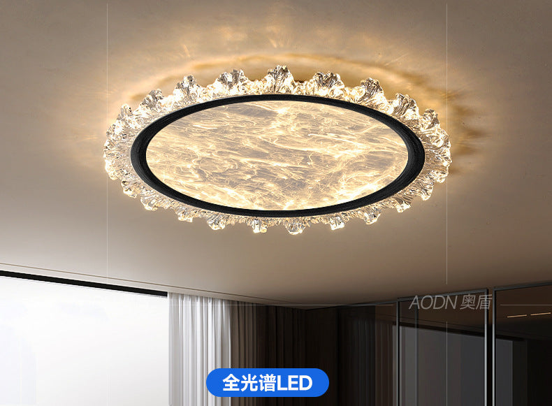 Italian Style High Brightness Full Spectrum Eye Protection Design Sense High-end Light Luxury Master Bedroom Creative Cloud Ceiling Light