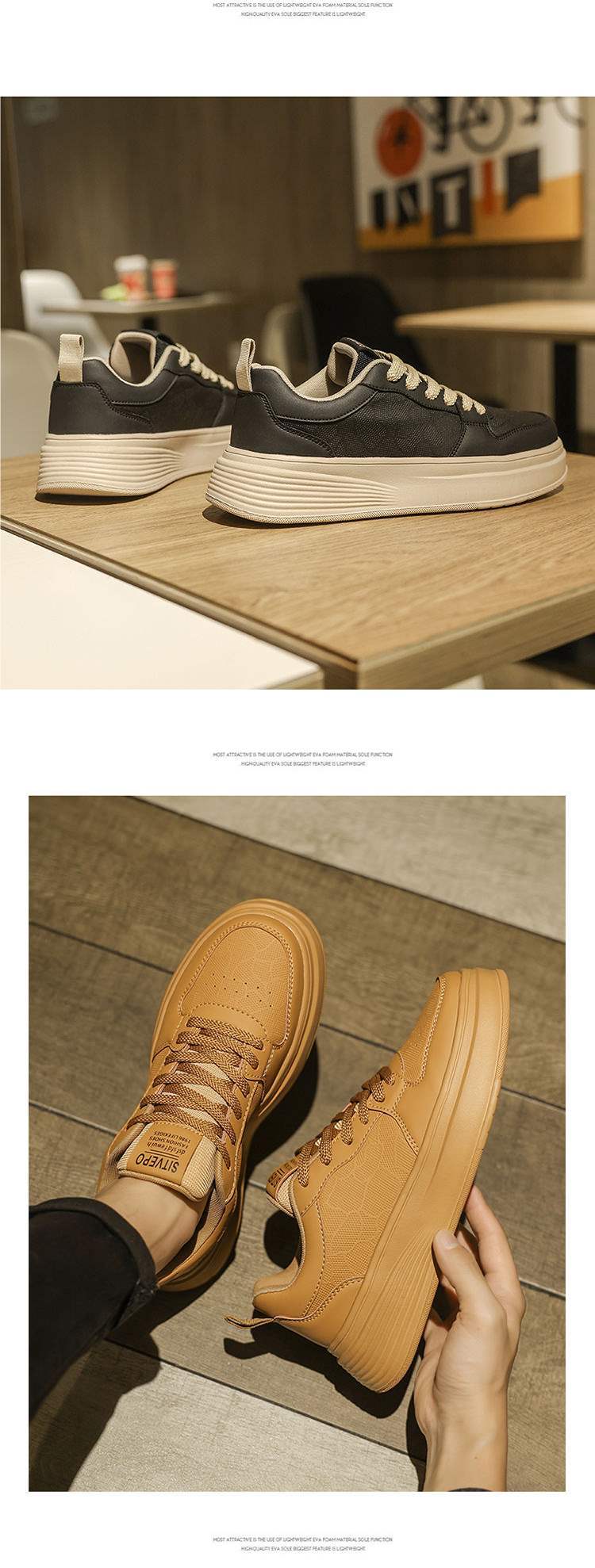 Summer men's shoes2025New Versatile White Sneakers for Men Thick-Soled Casual Sports Thin Breathable Board Shoes