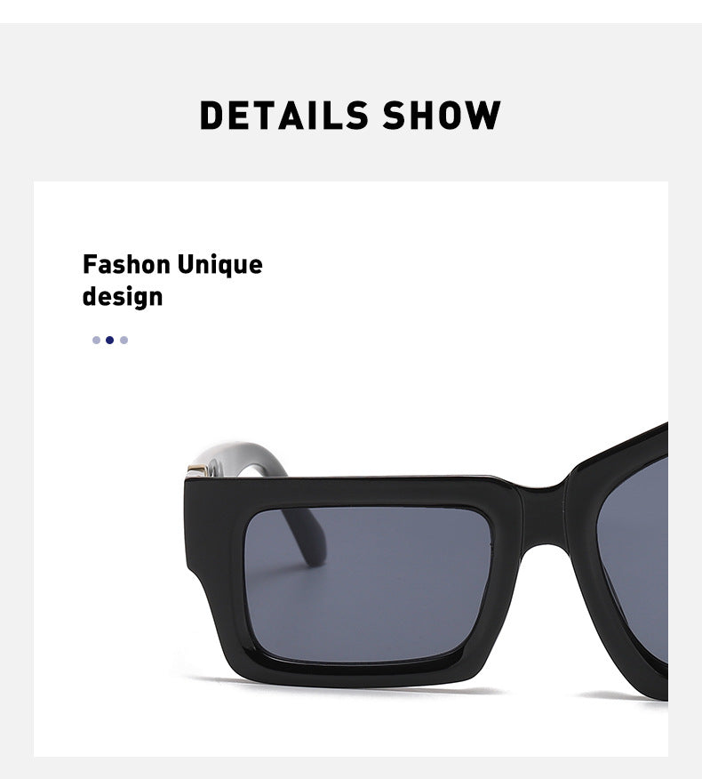 European and American Steampunk Sunglasses Unique Irregular Outdoor Sun Protection Sunglasses for Men High-end Glasses Wholesale