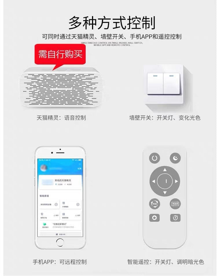 Living Room Main Light Fixture Minimalist Bedroom Light Square Living Room Large Light Door Installation Internet Celebrity Chandelier Whole House Package