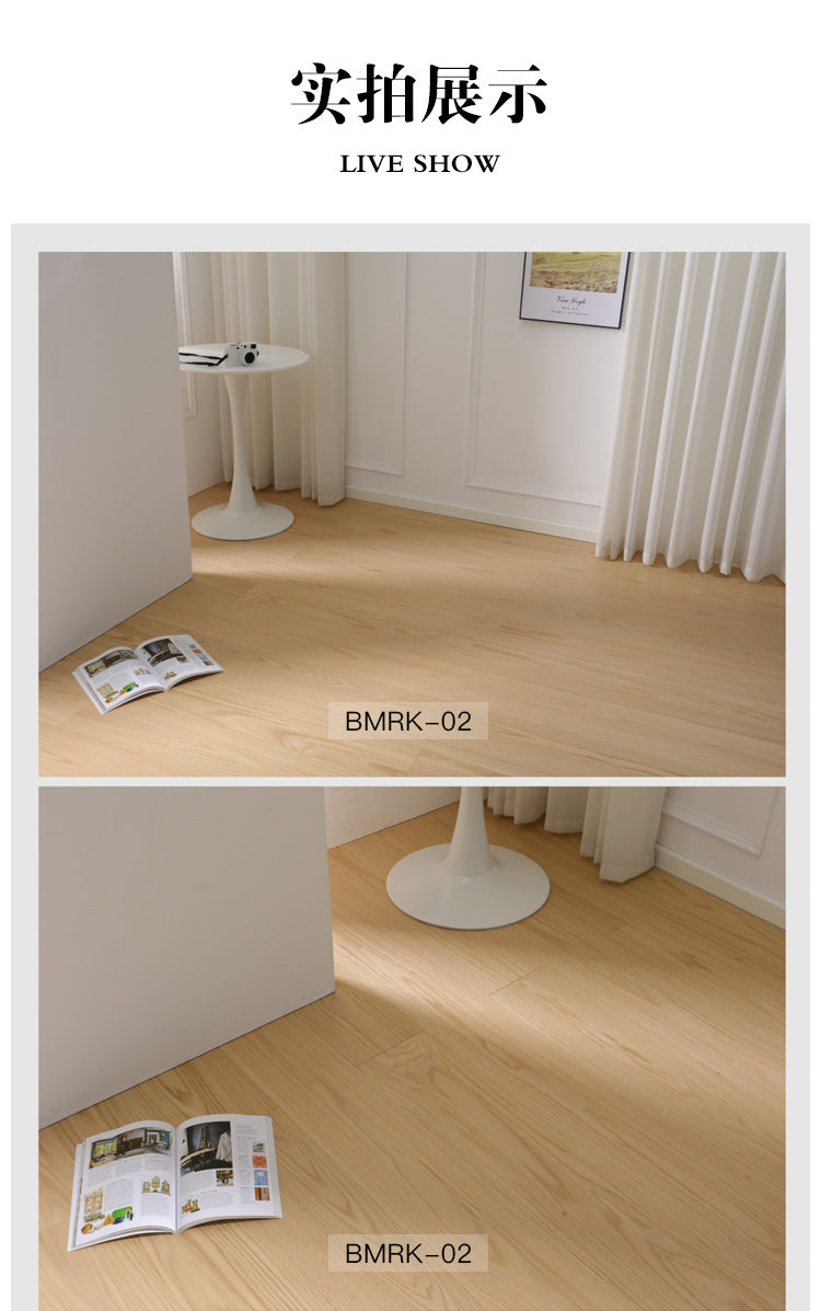 1.9North American Oak AB3.0mm Pure Three-Layer Solid Wood Composite Flooring, Floor Heating, Moisture-Proof, Locking Three-Layer Flooring