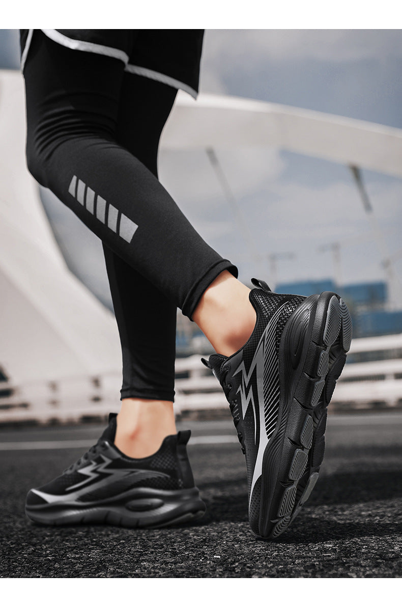 2025New Ultra-Light Fashion Soft Sole Sports Shoes Men's Waterproof Anti-Slip Running Shoes Versatile Casual Trendy Men's Shoes