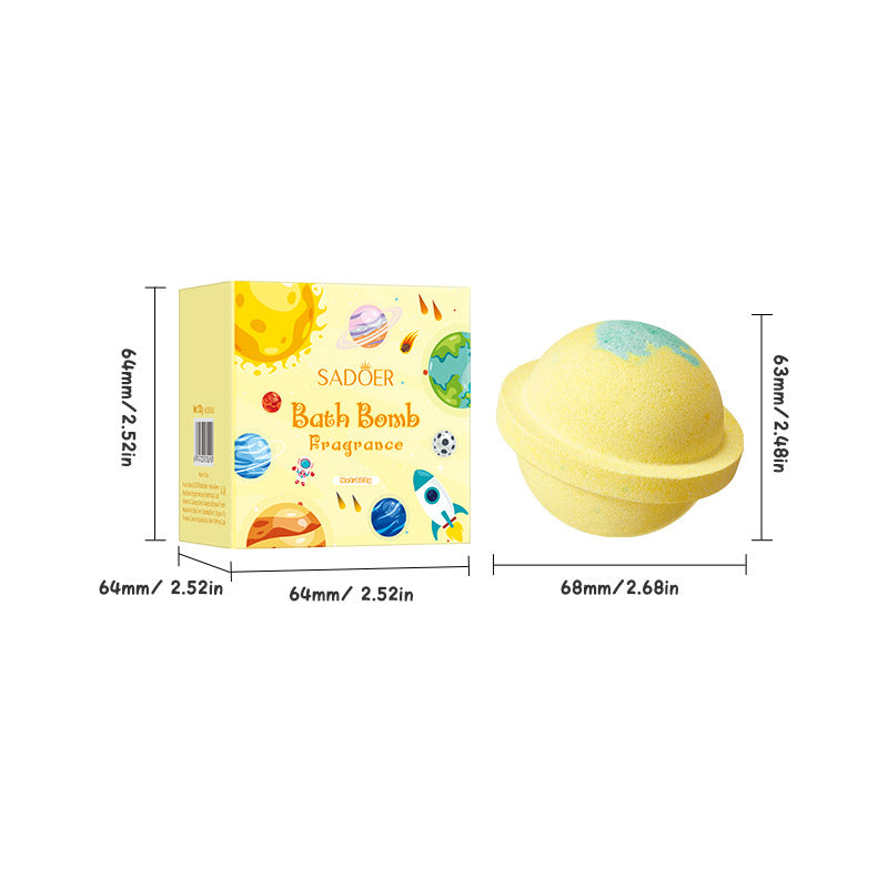 Full English Planet Bath Salt Ball120g SADOER Clean Fragrance Bath Ball  Wholesale