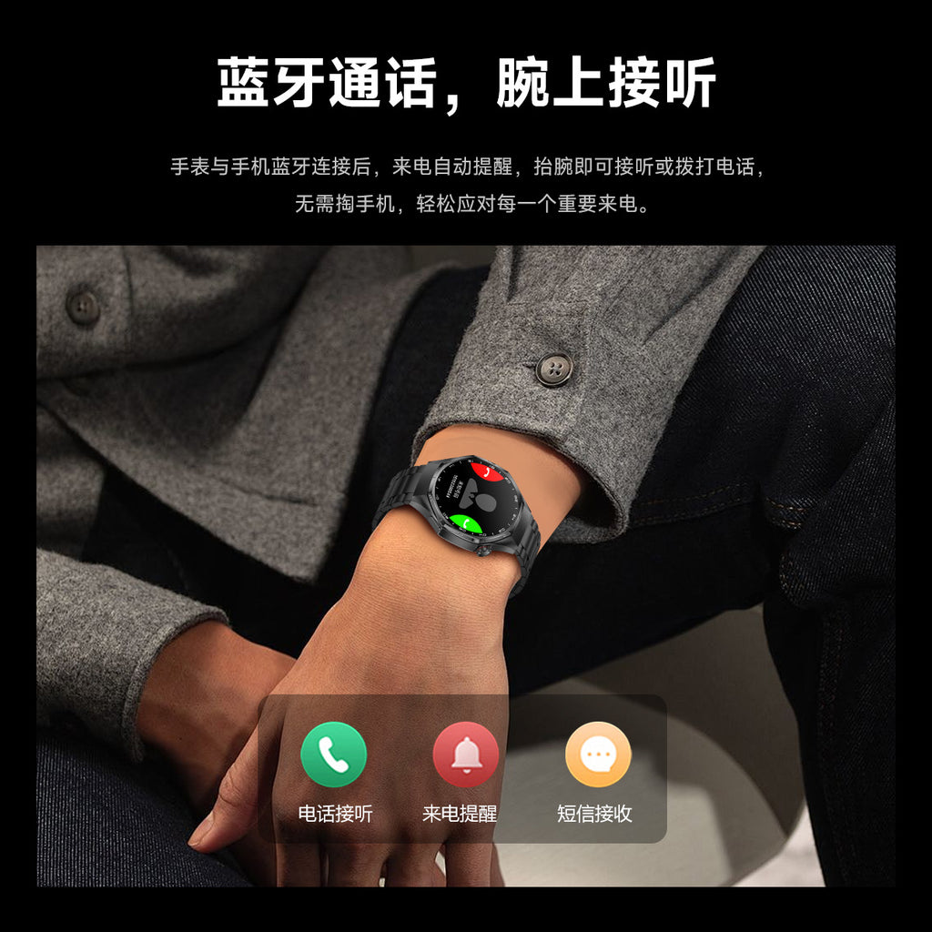 Watch6 Max Smart Watch Bluetooth Call True Heart Rate Step Sleep Blood Pressure Monitoring Message Reminder Exercise