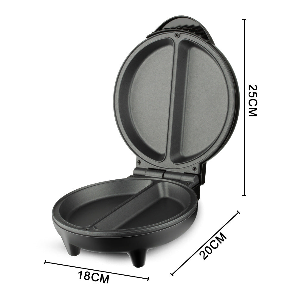 RAF European Standard New Deepened Electric Griddle Breakfast Machine Sandwich Pizza Grill Machine Double-Sided Heating Crepe Maker