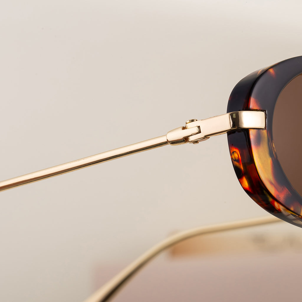 2025New European and American Fashion Oval Small Frame Sunglasses for Women, Trendy Personality Sun Protection Sunglasses Wholesale