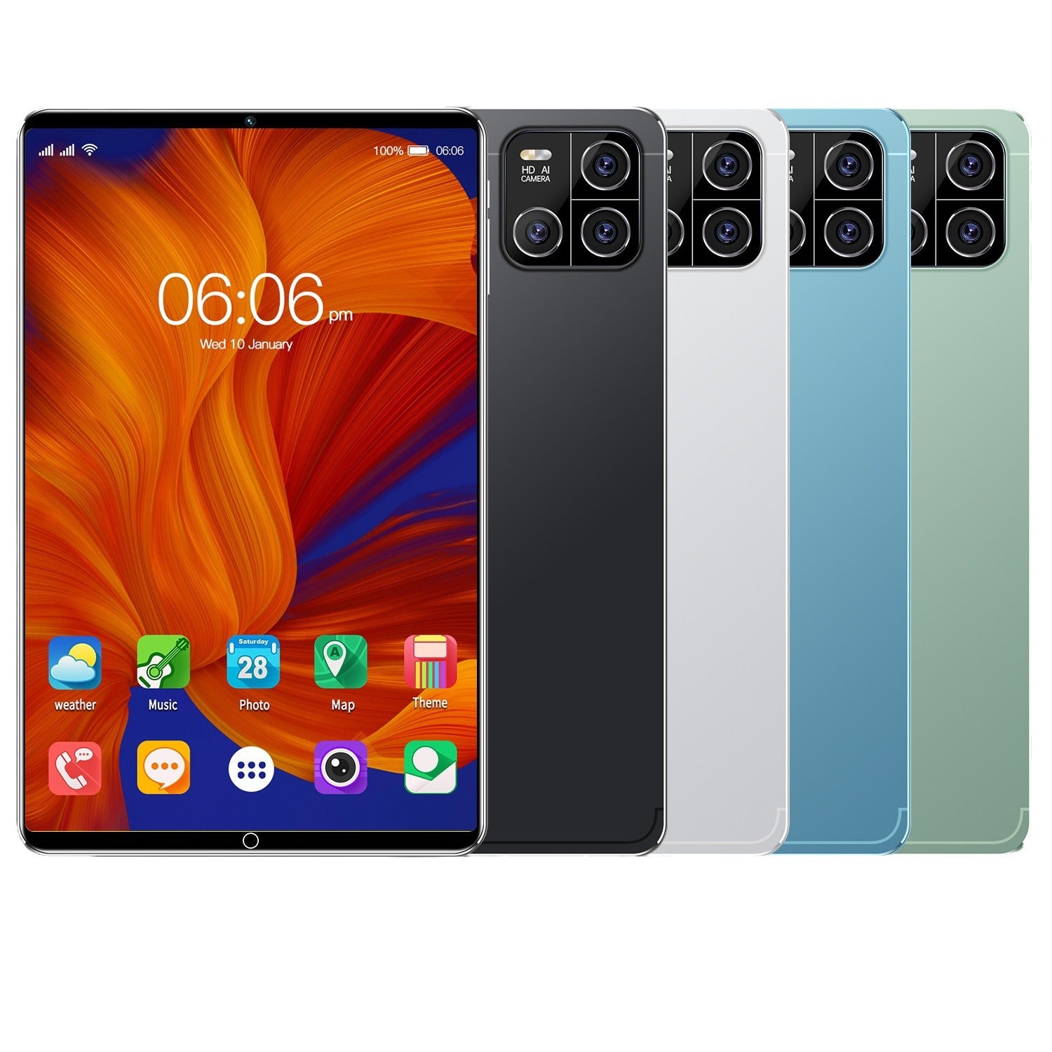 In stock hot sale Pad6Pro Android Tablet16+512G Large Screen Eye Protection Computer Manufacturer Wholesale