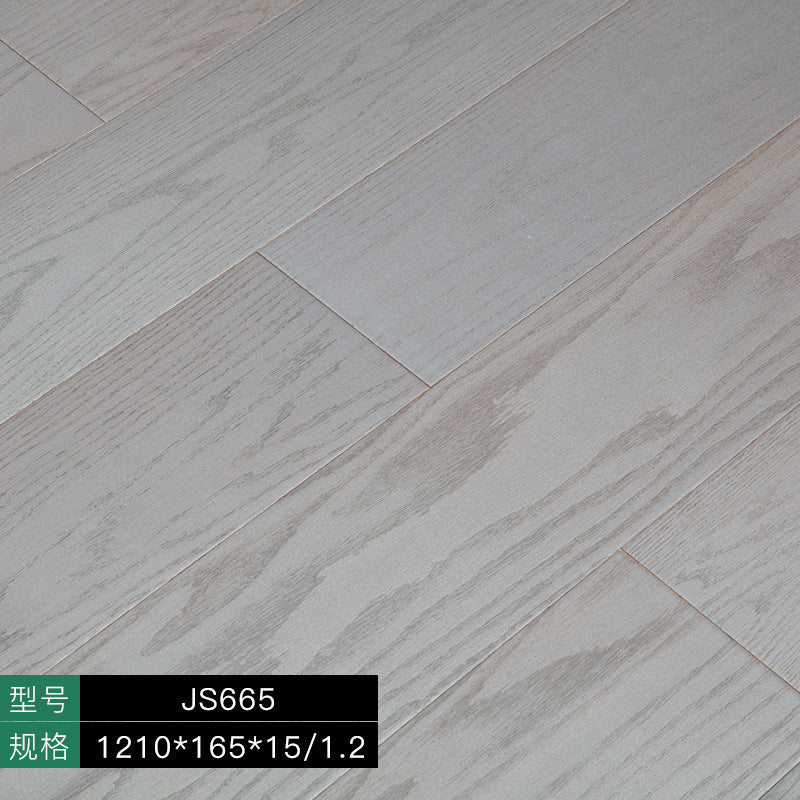 One square meter is also wholesale price Metallic Shiny Texture Sealing Wax Locking Floor Heating Red Oak Multi-layer Solid Wood Flooring