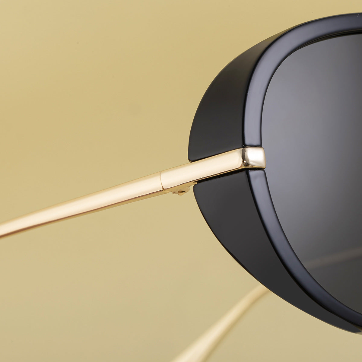 2025New European and American Style Toad Sunglasses for Men, Double Bridge Aviator Glasses, Outdoor Sun Protection Sunglasses for Men