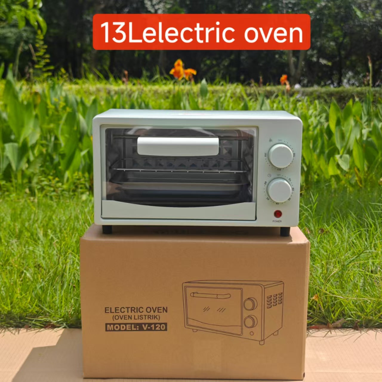 15L Oven Household Multi-Functional Small Double-Layer Baking12L Oven~48L Large Capacity Electric Air Circulation