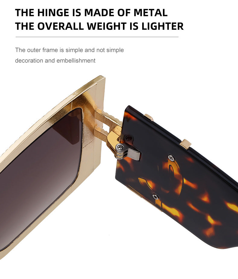 European and American Fashion Large Frame Sunglasses for Women, Sun Protection Outdoor Sunglasses, Wholesale Big Brand Glasses sunglasses