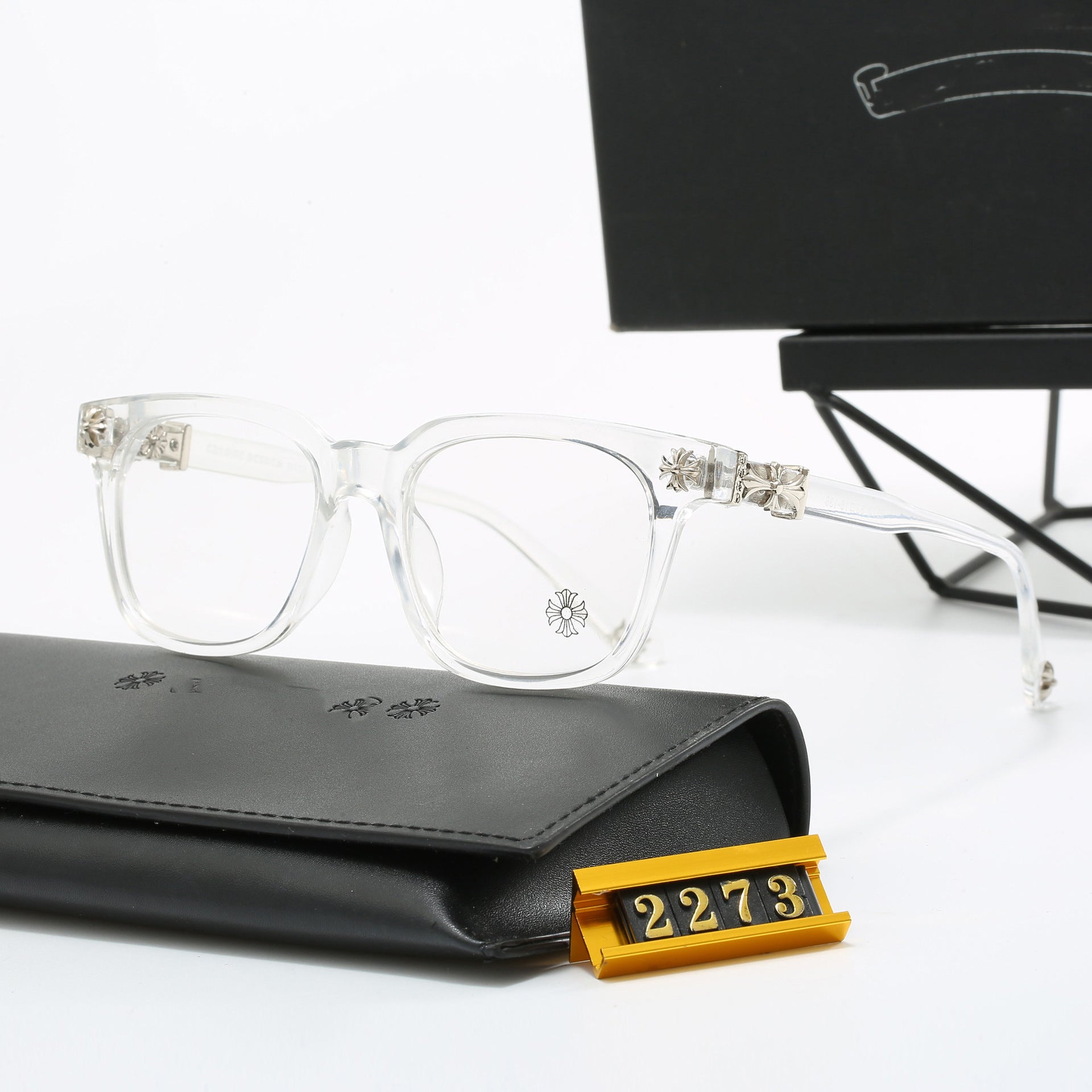 New Retro Artistic Blue Light Blocking Reading Glasses Personality Square Frame Presbyopia Glasses Unisex