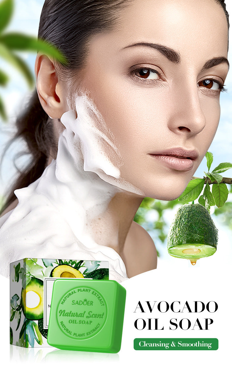 Full English Plant and Fruit Scented Soap100g SADOER Cleansing, Moisturizing Handmade Soap  Wholesale