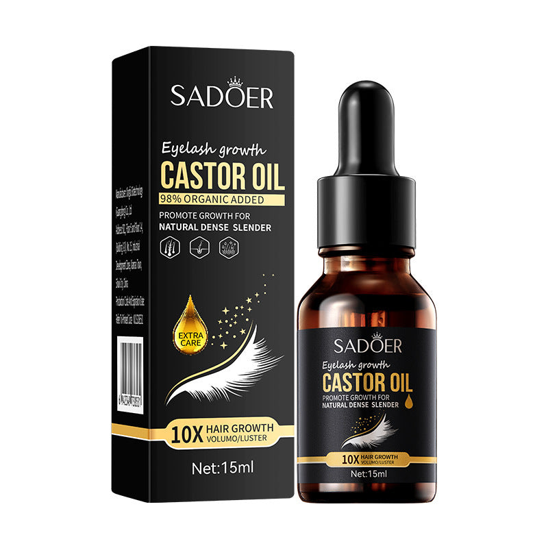 Black Castor Oil Conditioner SADOER Nourishing, Repairing and Improving Frizz Hair Care Solution Cross-Border Wholesale