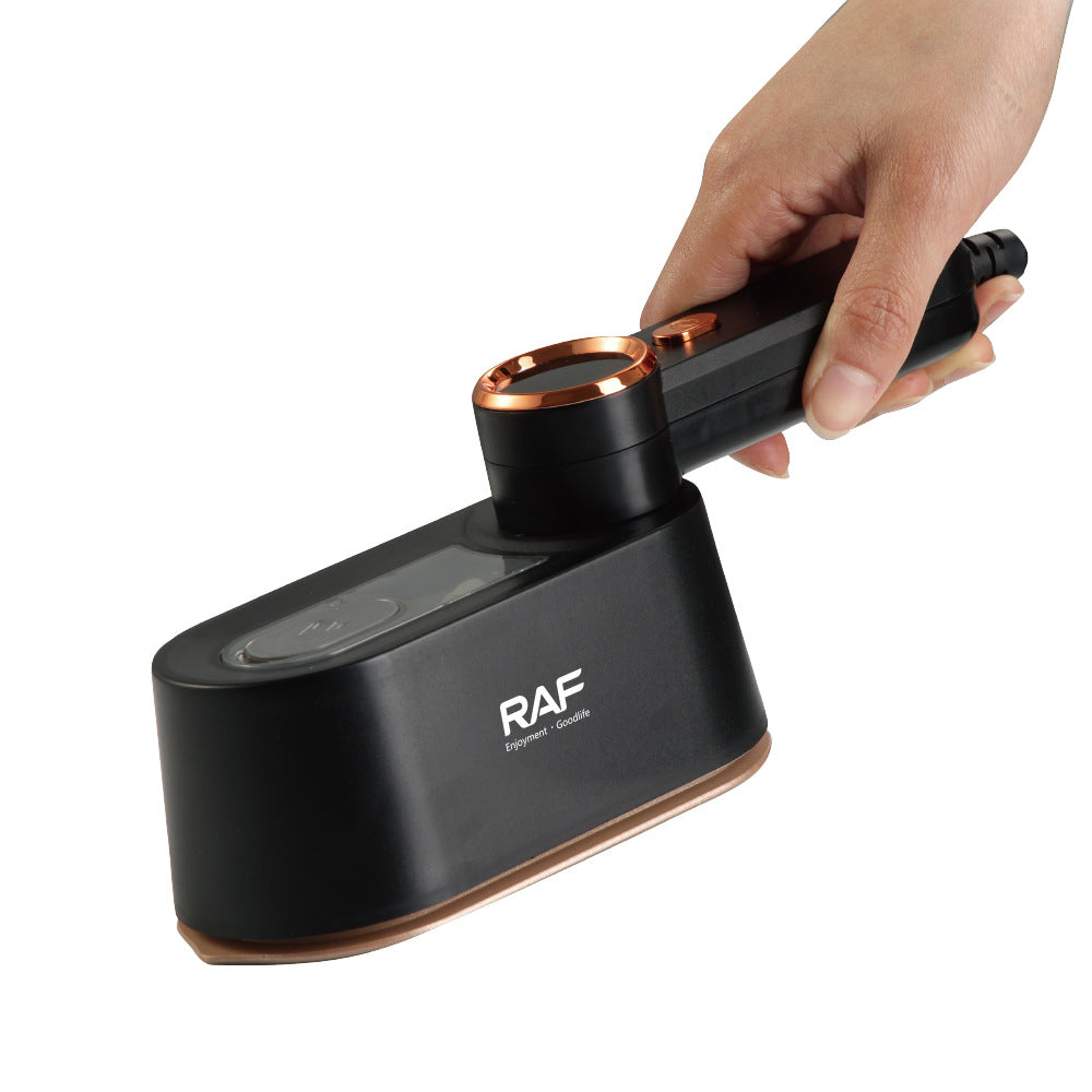 RAF EU Standard Handheld Steam Iron for Home, Business Travel, Mini Portable Garment Steamer5Gear Temperature Adjustment