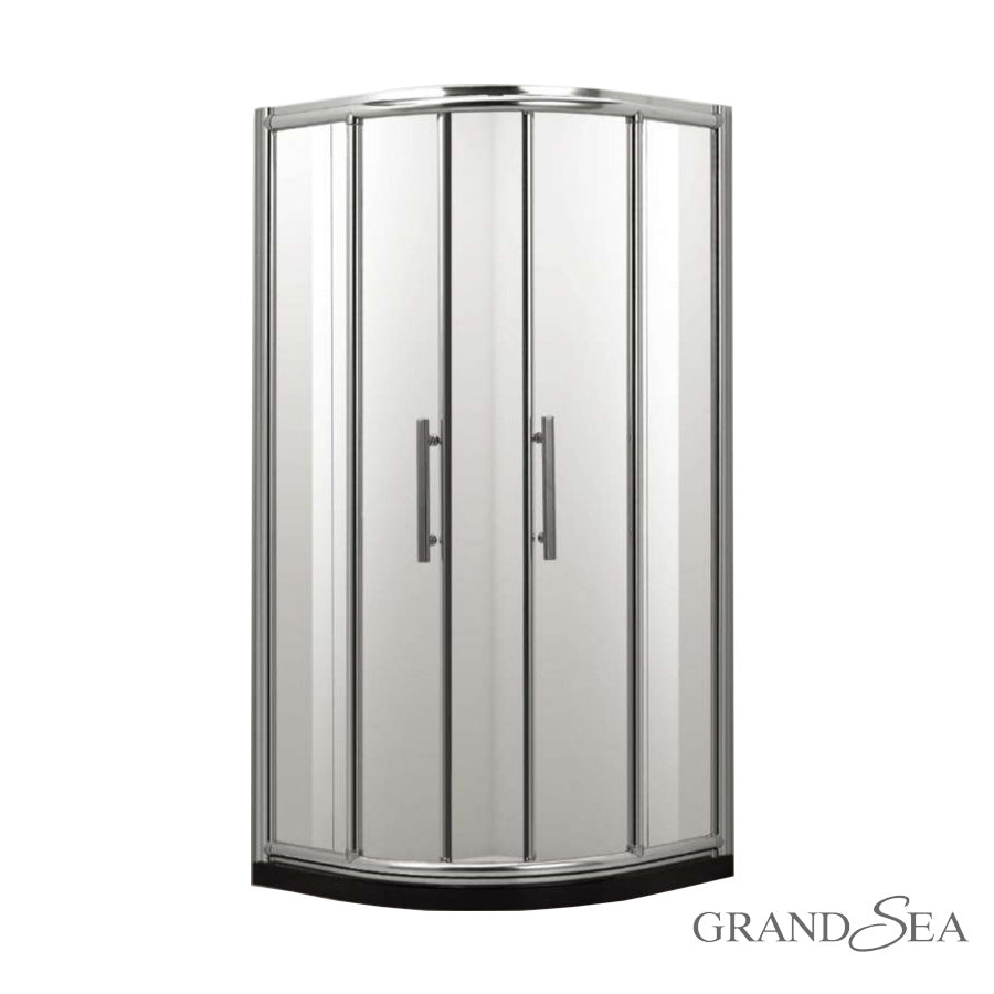 Hot Sale Entry Easy Sliding Shower Door 10cm Adjustment 6mm Tempered Glass Shower Room