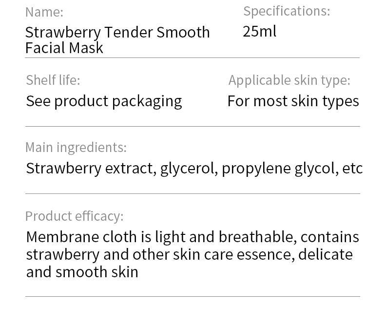 Full English Mask BIOAOUA Plant and Fruit Face Mask Sheets Hydrating and Moisturizing  Wholesale OB