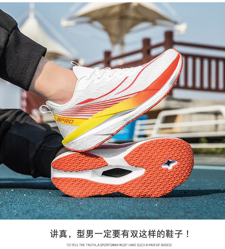 Red Rabbit9PRO New Breathable Mesh Ultra-Light Comfortable Running Shoes Anti-Slip Wear-Resistant Rebound Cushioning Youth Sports Shoes