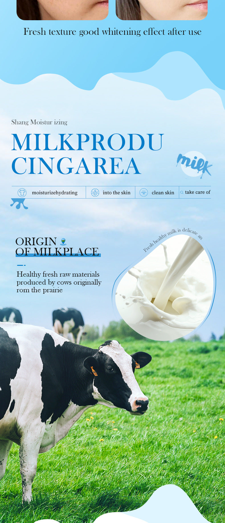 Breast Enhancement Cream120g SADOER Milk Whitening Hydrating Moisturizing Face Cream Cross-Border Wholesale