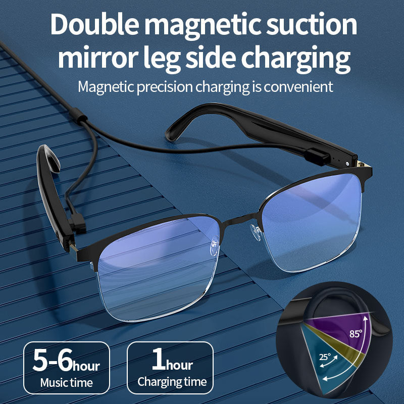 New Trending Smart AI Bluetooth glasses with UV protection TWS Bluetooth Earbuds Smart