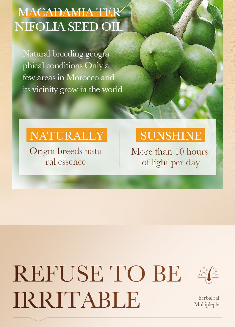 Argan Oil Shampoo500ml SADOER Smooth Anti-Dandruff Refreshing Conditioner Cross-Border Wholesale