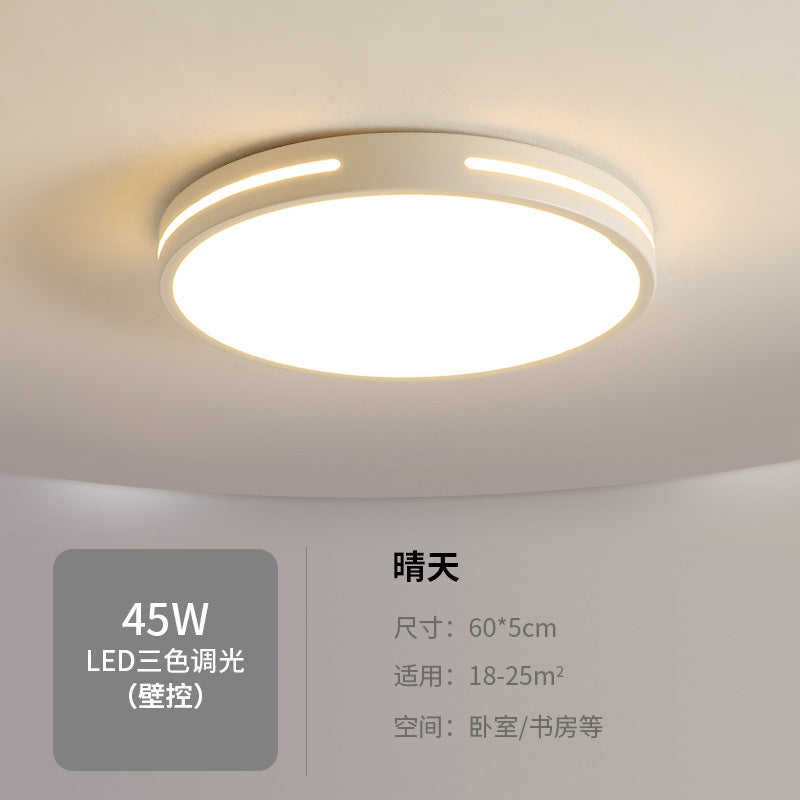 New led Living Room Ceiling Light Nordic Round Bedroom Light Simple Study Room Light Dining Room Balcony Lighting Fixture