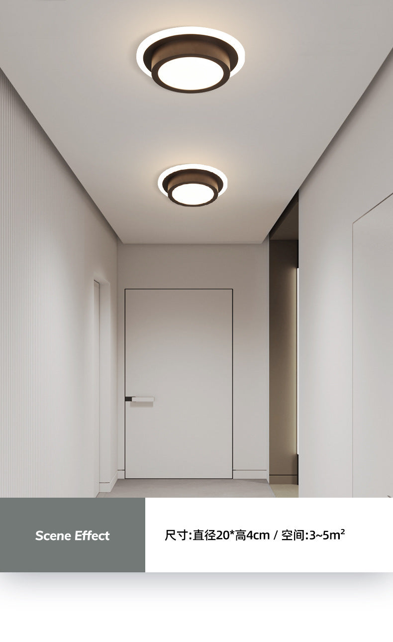 Corridor Light led Aisle Light Simple Modern Entryway Light Ceiling Embedded Household Spotlight Surface Mounted Downlight