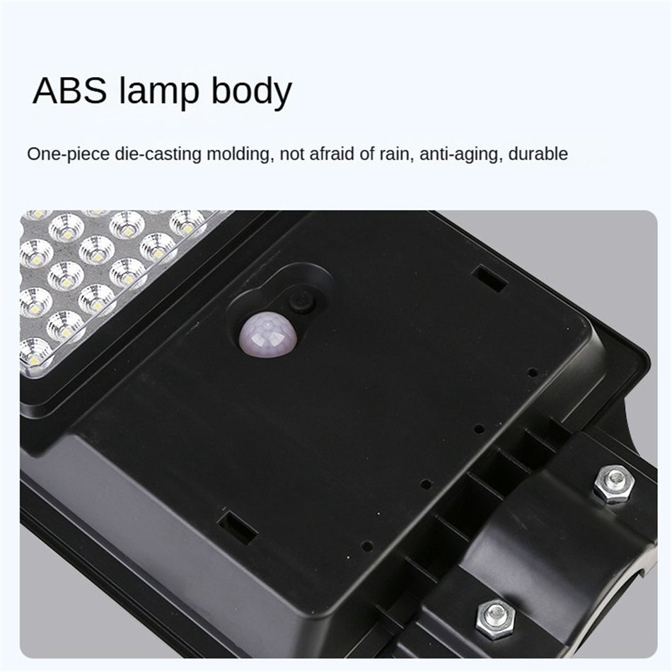 Waterproof Garden Road Lighting Human Body Induction Energy-Saving Aluminum Outdoor Integrated Solar Street Light