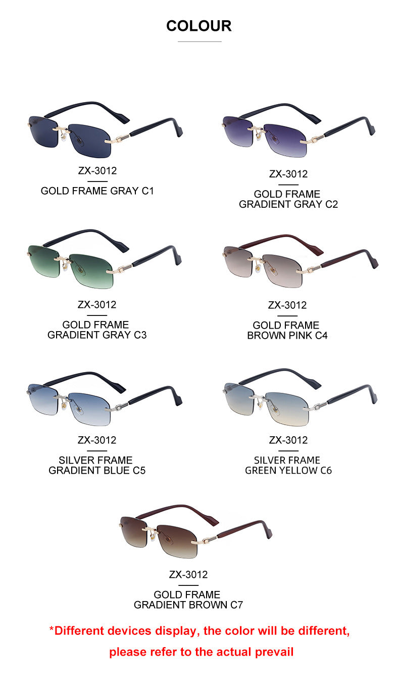 European and American new style square frame sunglasses for women INS Windproof Sunglasses for Men Driving Glasses sunglasses