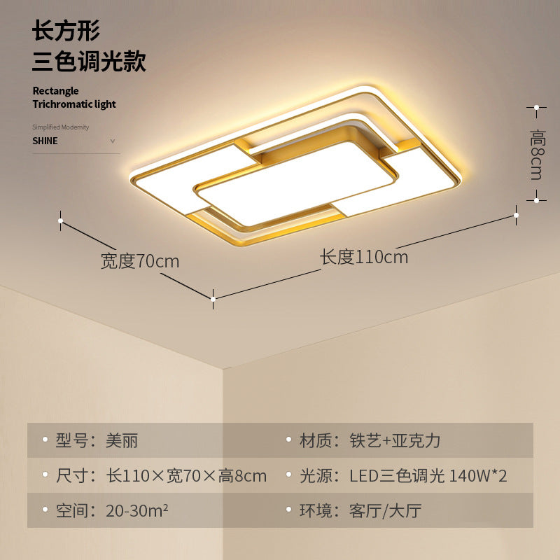 led Ceiling Lamp Master Bedroom Lamp Cozy Modern Minimalist Children's Room Lamp Creative Personality Room Lamp Ceiling Light Fixture